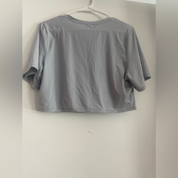 SKIMS Fits Everybody Super Cropped T-Shirt in Moonstone Size 4X - Picture 2 of 3